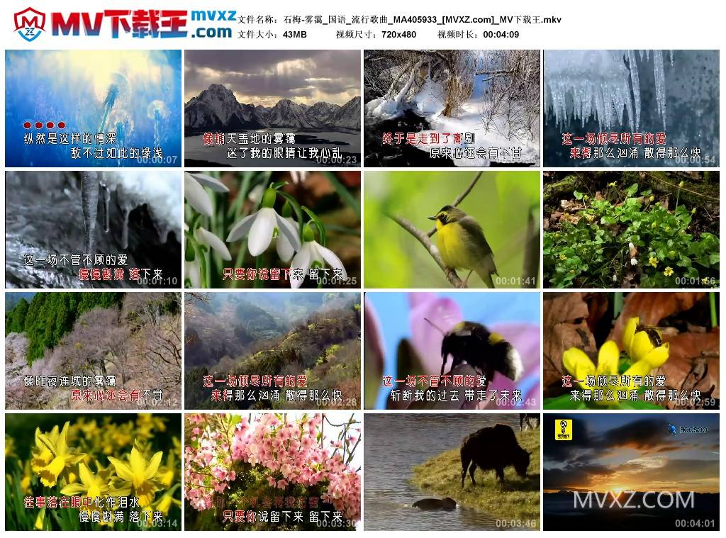 石梅-雾霭_国语_流行歌曲_MA405933